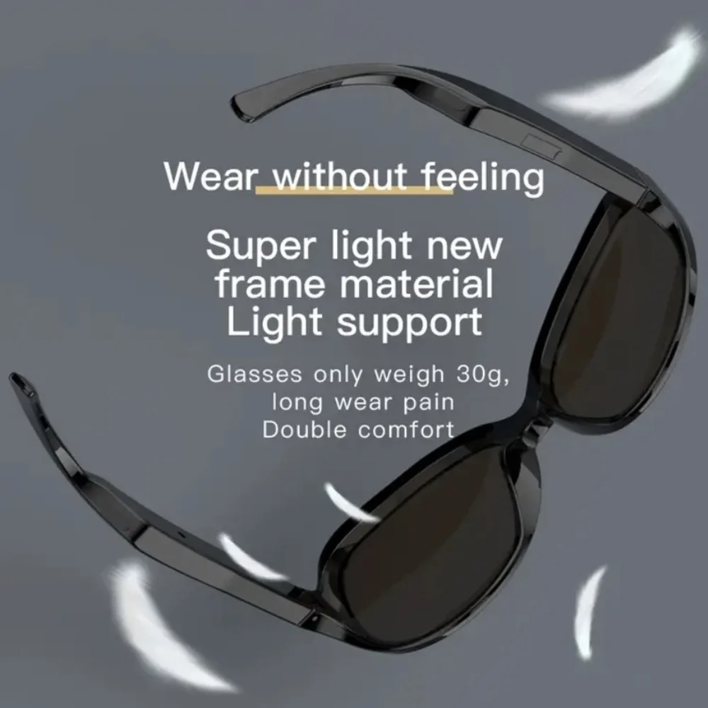 Smart Audio Glasses - Black